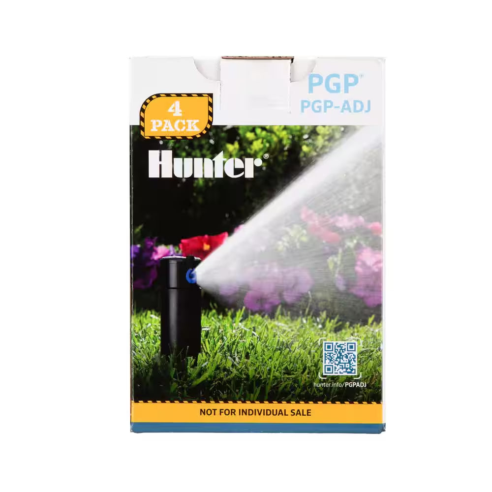 Pop-Up Rotary PGP Gear-Drive Rotor Sprinkler with 3-Gallon per Minute Nozzle Pro (Pack 4)
