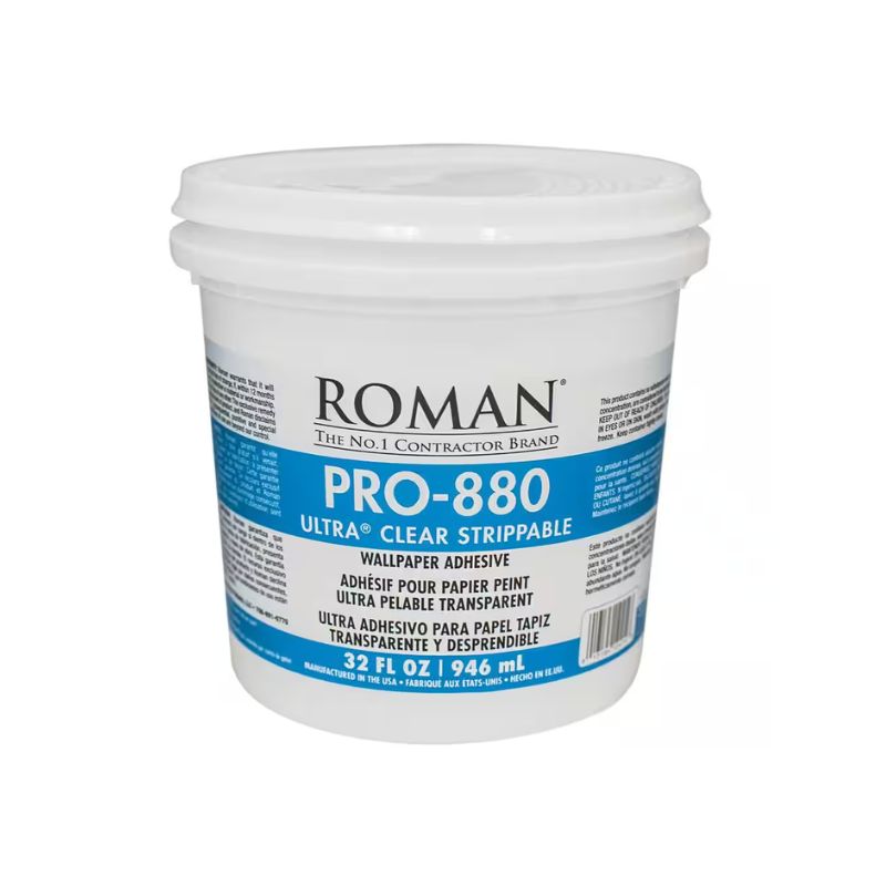 Ultra Clear Strippable Wallpaper Adhesive