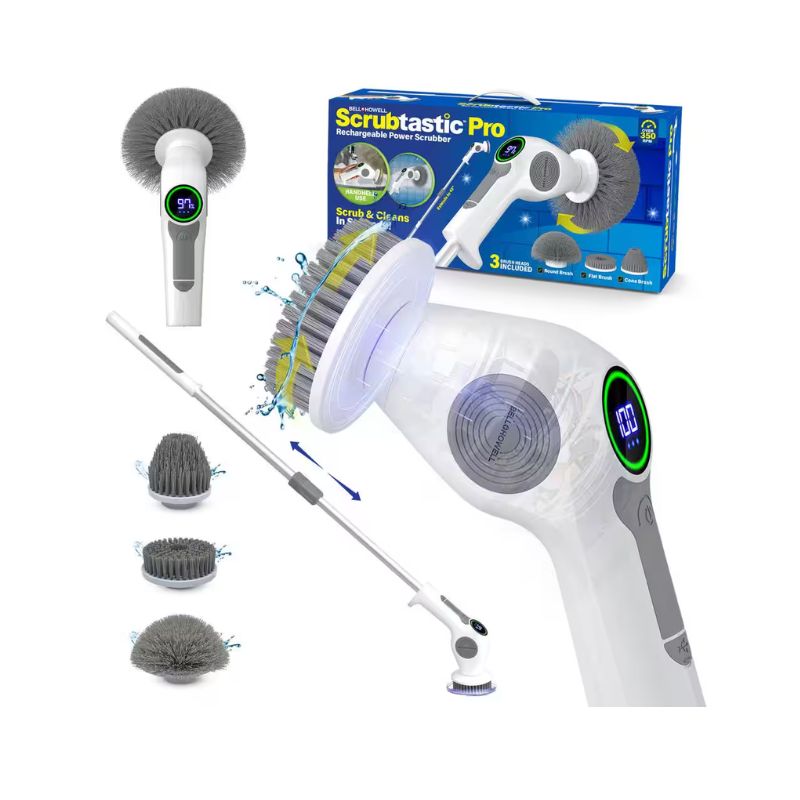 Rechargeable Electric Power Scrubber