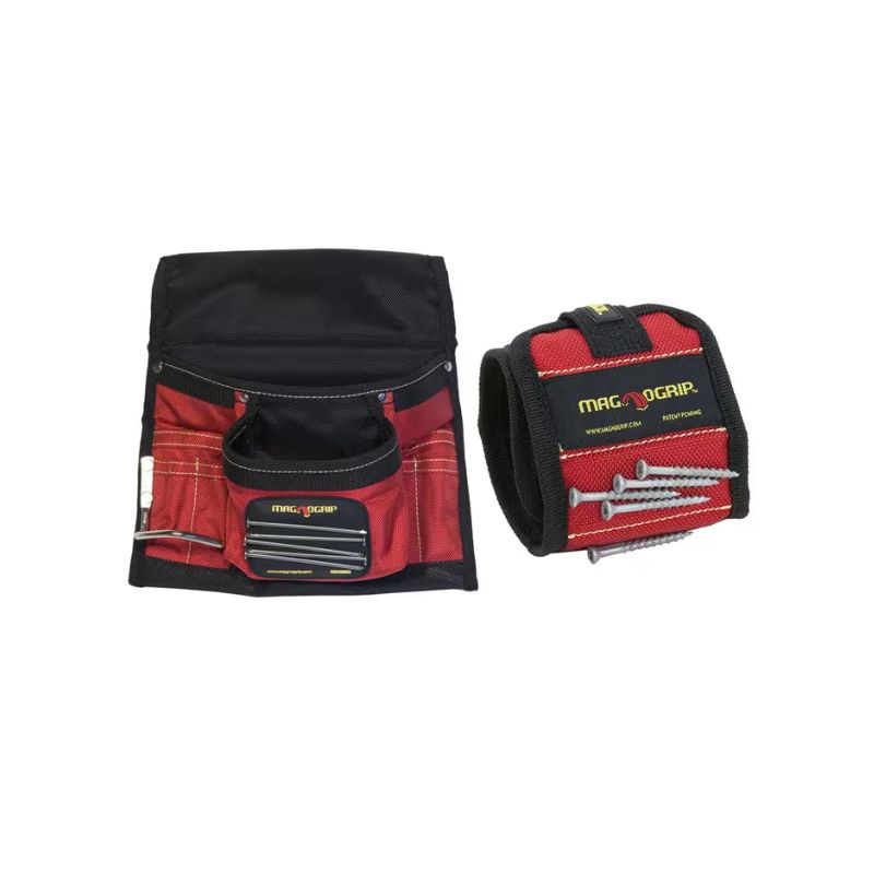 Magnetic Tool Pouch & Wristband Set
