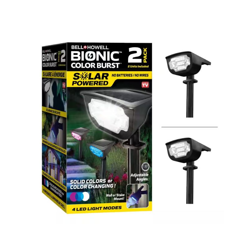 Solar Powered Color Burst Lights